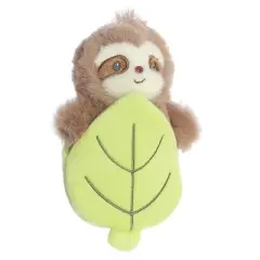 ebba Small Sonny Sloth Pocket Peekers Playful Baby Stuffed Animal Brown 5.5"