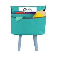 C-Line Products Inc Standard Chair Cubbie, 14", Seafoam Green, Pack of 2