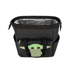 Picnic Time Star Wars: Mandalorian The Child - On The Go 5.4qt Lunch Bag - Black