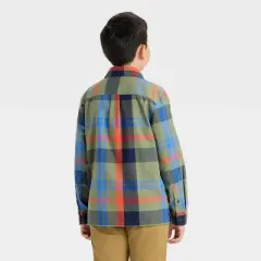 Boys' Long Sleeve Button-Down Shirt - Cat & Jack&trade;