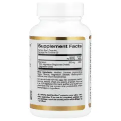 Magnesium Bisglycinate, High Absorption Albion Minerals, 60 Veggie Capsules