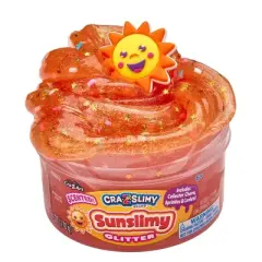 Cra-Z-Slimy Slime Dome Orange Sunslimy: Creativity Focus, 6 oz Educational Putties, Set of 4