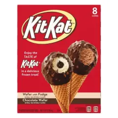 Kit-Kat Ice Cream Cone - 8ct/36.8 fl oz