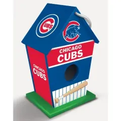 MasterPieces Officially Licensed MLB Chicago Cubs outdoor wood birdhouse!