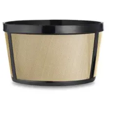 Medelco 12 cups Black/Gold Basket Coffee Filter 1 pk