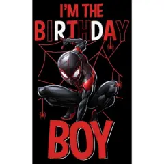 Boy's Marvel Comics Miles Birthday Boy T-Shirt
