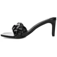 Journee Collection Womens Hattie Tru Comfort Foam Open Toe Mid Stiletto Pumps
