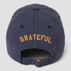 Men's Grateful Dead Cotton Baseball Hat - Navy Blue