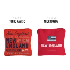 Gameday New England Football Synergy Pro Red Cornhole Bags (Set of 4)