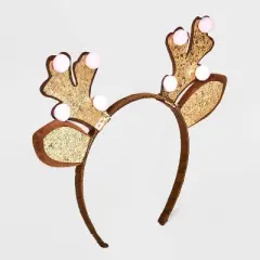 Toddler Girls' 2pc Reindeer Headband and Tutu Set - Cat & Jack&trade; Pink