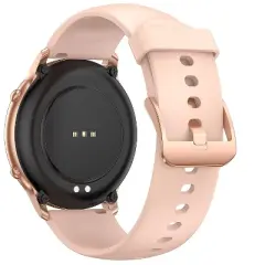 Letscom Smartwatch Fitness Activity Tracker Heart Rate & Blood Oxygen Monitor Music Controls 1.28" Touchscreen IP68 Water Resistant iOS & Android W01