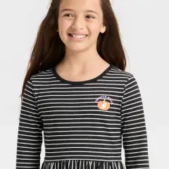 Girls' Long Sleeve Halloween Dress - Cat & Jack&trade;