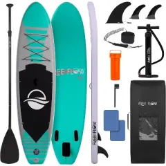 Inflatable Stand-Up Paddleboard for Water Sports with Easy Carrying Strap, Lightweight Design, Complete Accessories