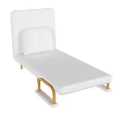 Maliang 3-in-1 Folding Sofa Bed, 5-Position Adjustable Backrest with Pillow, Space-Saving Sleeper for Living Room, Bedroom & Office
