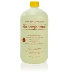 Mixed Chicks Kids Tangle Tamer &ndash; 33 oz (1 Liter) | Gentle Detangler & Moisturizing Spray for Curly, Coily, and Textured Hair