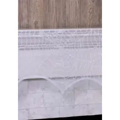 HalloweenCostumes.com One Size Fits Most White Spider Web Mantel Scarf Halloween Decoration,  White