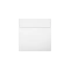 LUX 5 x 5 Square Envelopes 50/Pack 80lb. Bright White (8505-80W-50)