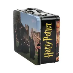 Harry Potter Madame Hooch Broom Instruction Screenshot Black Tin Tote