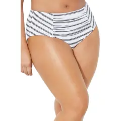 Swimsuits for All Women&rsquo;s Plus Size Scout High Waist Bikini Bottom