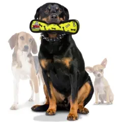 Tuffy Ultimate Bone Dog Toy - Yellow