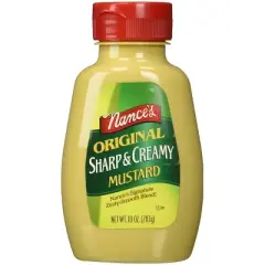 Nances Sharp & Creamy Mustard - Case of 6 - 10 oz