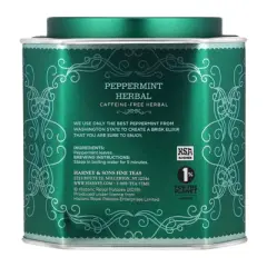 Harney & Sons Peppermint Herbal, Caffeine Free, 30 Sachets, 1.9 oz (54 g)