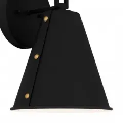 Quoizel Lighting Hyde 1 - Light Sconce in  Matte Black