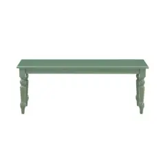 Carolina Wood Dining Bench Equestrian Green - Boraam