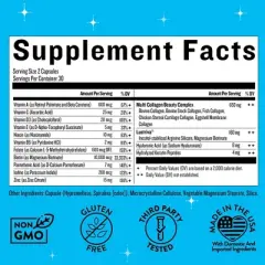 Legendairy Milk Mane Event Hair, Skin, & Nails Capsules - 60ct