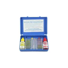 Swim Central HydroTools Deluxe Swimming Pool Test Kit - Test Chlorine, Bromine and pH Levels
