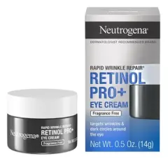 Neutrogena Rapid Wrinkle Repair Retinol Pro+ Eye Cream - Fragrance Free - 0.5 Oz