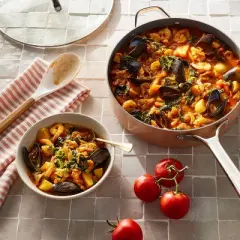 5qt Nonstick Ceramic Coated Aluminum  Saute Pan - Figmint&trade;