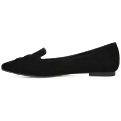 Journee Collection Womens Mindee Slip On Pointed Toe Loafer Flats