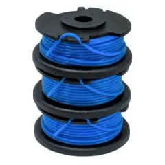 Greenworks Compatible .065-Inch Single Line String Trimmer Replacement Spool 3-Pack # 29252