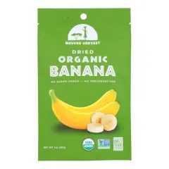 Mavuno Harvest Dried Organic Banana - Case of 6/2 oz