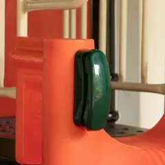 PLAYBERG Plastic Kids Outdoor Gym Playground Playhouse Toy Phone Set, Green Swing Set Accessories Cordless Play Telephone