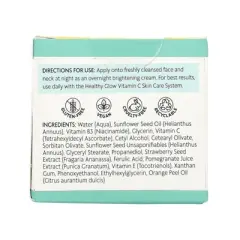 Shikai Healthy Glow Brightening Night Cream - 1 fz