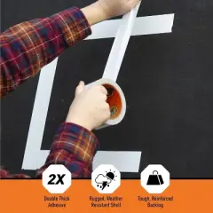 Gorilla 1.88 In. x 10 Yd. Heavy-Duty Duct Tape, White