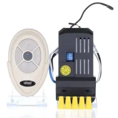 Anderic FAN35T-UC7067FMRX-KIT Universal 3-Speed AC Ceiling Fan Remote Control Add-on Kit