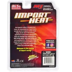 2000 Honda Civic Type R White w/White Wheels & Red Interior Ltd Ed 2400 pcs 1/64 Diecast Model Car by Johnny Lightning