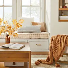 Horizontal Chain Stripe Throw Pillow - Hearth & Hand&trade; with Magnolia