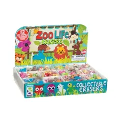 Geddes Zoo Life Eraser Display - 288 per display