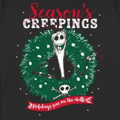 Women's The Nightmare Before Christmas Jack Season's Creepings T-Shirt