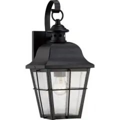 Quoizel Lighting Millhouse 1 - Light Sconce in  Mystic Black
