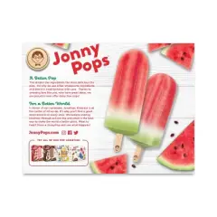 JonnyPops Watermelon Frozen Water Pop - 14.8oz
