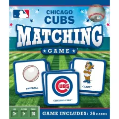 MasterPieces Officially Licensed MLB Chicago Cubs Matching Game for Kids and Families