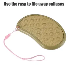 Unique Bargains Stainless Steel Removes Dead Skin Pedicure Scrubber Foot File 1 Pc