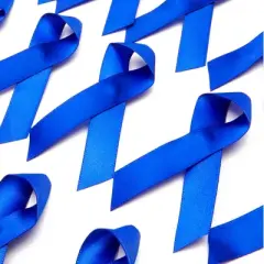 Bright Creations 50 Pack Blue Satin Awareness Ribbons with Clutch Pins (3.5 inches)