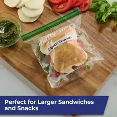 Hefty XL Sandwich Expand and Fill Food Storage Bags - 130ct