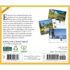 Willow Creek Press 2026 National Parks Box Calendar